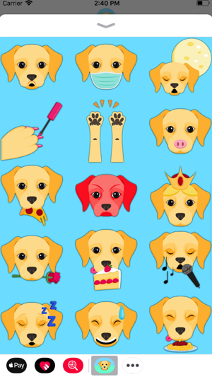 Yellow Labrador Emoji(圖3)-速報App