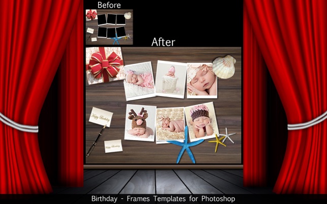 Birthday - Frames Templates for Photoshop(圖3)-速報App