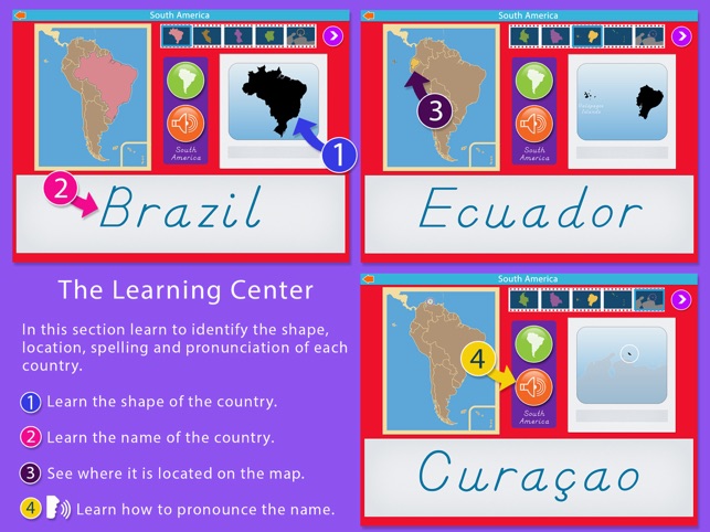 South America - Montessori Geography(圖2)-速報App