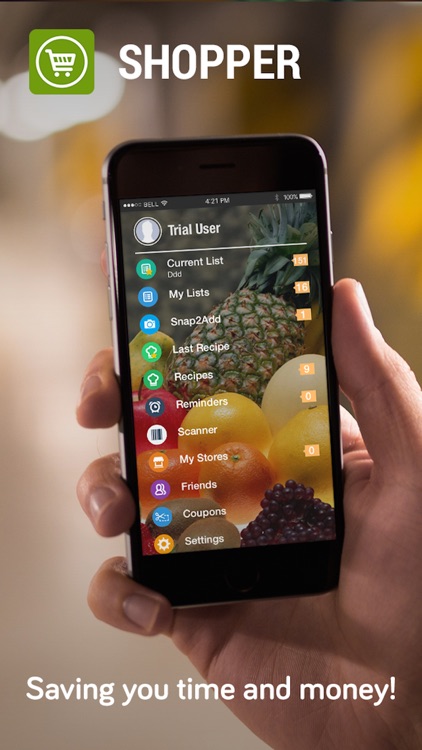 Shopper Lite - Quick and Easy Shopping List screenshot-0