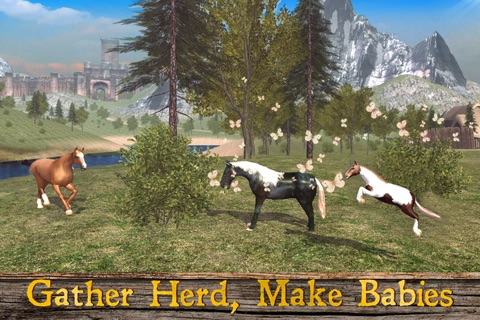 Magical Horse: Animal Simulator 2017 screenshot 2