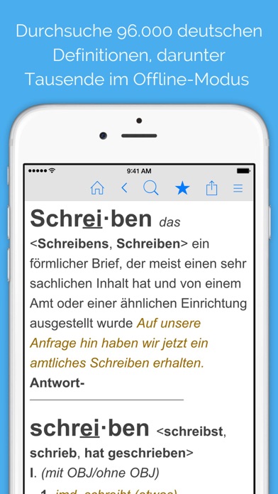 Deutsch Wörterbuch un... screenshot1