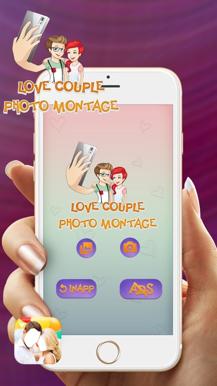 Love Couple Photo Montage – Romantic Picture Stickers and Frames to Capture Sweet Moments