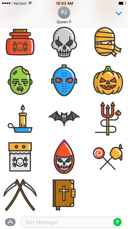 Fun Halloween Stickers