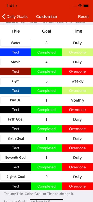 Daily Goals - Habit Tracker(圖4)-速報App