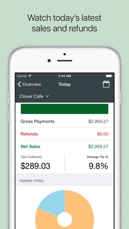 Clover Dashboard