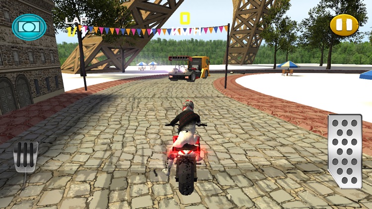 Paris Bike Stunt Action Racing Game: Speed Driving