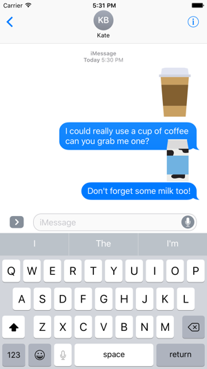 Beverages Sticker Pack for iMessage(圖4)-速報App