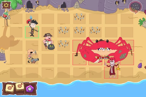 Thirty Days & Seven Seas – Pirate Battle Board Game Starring Clarence, Jeff and Sumo screenshot 3