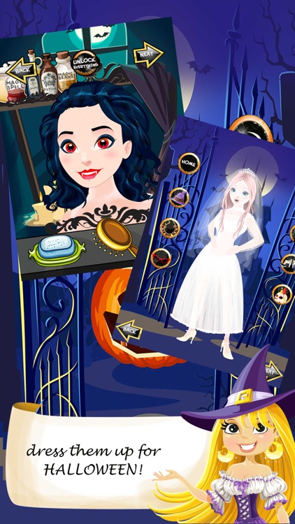 Halloween Salon Spa Makeover Doctor Game