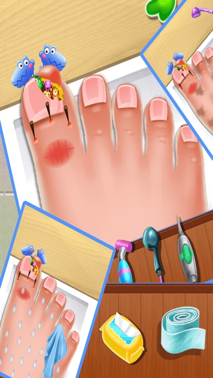 Nail doctor : Kids games toe surgery doctor games screenshot-3