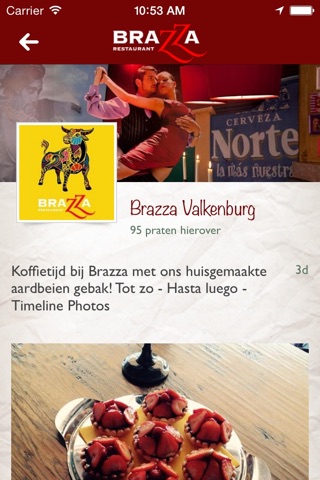 Restaurant brazza screenshot 2
