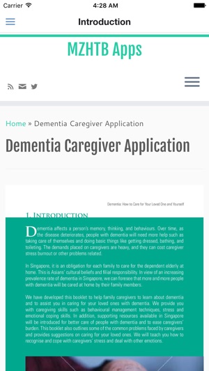 Dementia Caregiver Application v2(圖1)-速報App