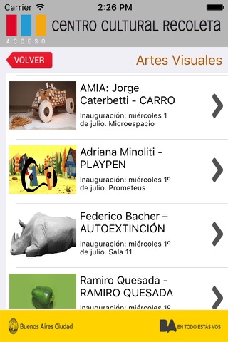 Centro Cultural Recoleta screenshot 2