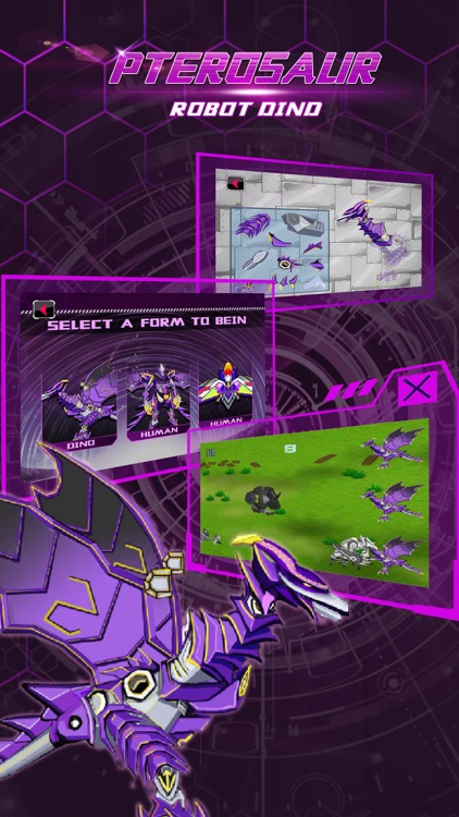 Pterosaur: Robot Dinosaur - Trivia & Funny Puzzle Game screenshot-3