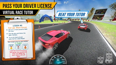 RACE DRIVING SCHOOL CAR RACING DRIVER LICENSE TEST 1.0.3 IOS