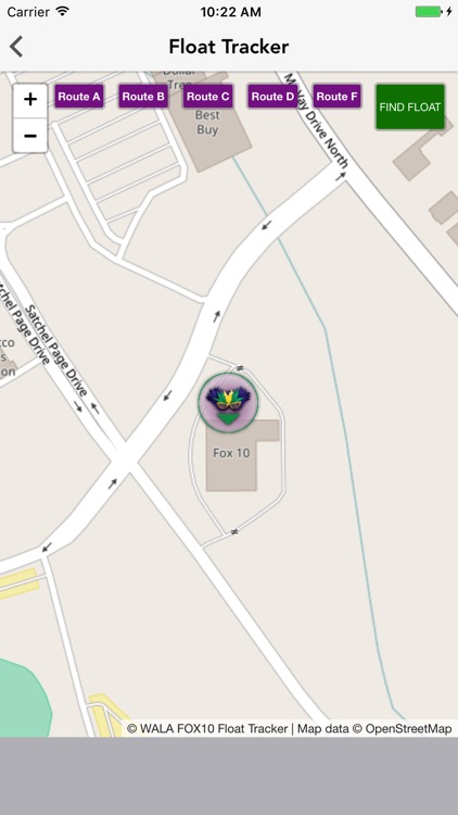 Mardi Gras Parade Tracker WALA