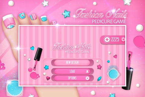 Fashion Nails: Pedicure Game Toe Nail Art Designs screenshot 2