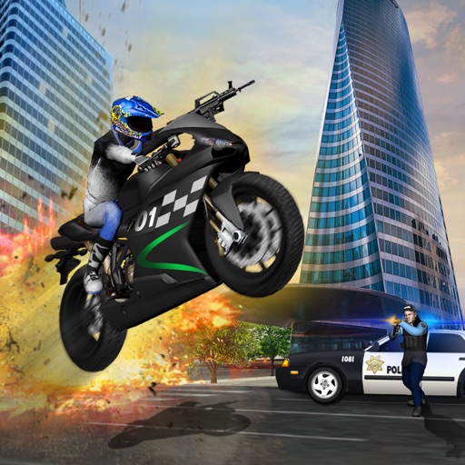Mad Street Crime City Simulator 3D: Car Chase Game Icon