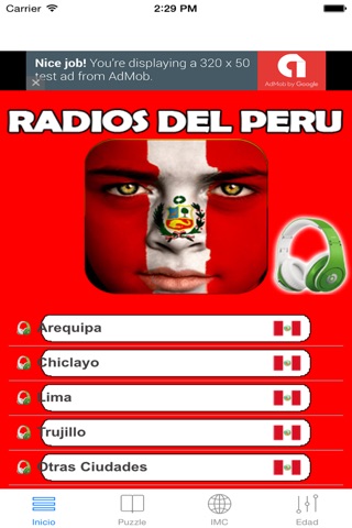 Radios del Perú en Vivo Gratis screenshot 3
