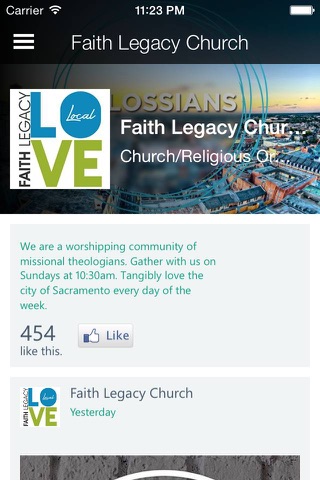 Faith Legacy Church screenshot 2