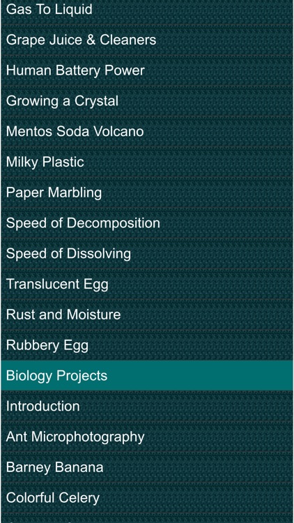 latest Science project