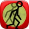 Stick Man - Jump Before Diving Off The Cliff
