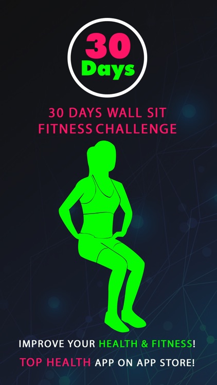 30 Day Wall Sit Fitness Challenges ~ Daily Workout