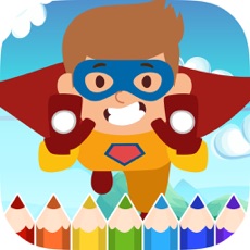 Activities of Superhero Kids Coloring Book - Painting Game