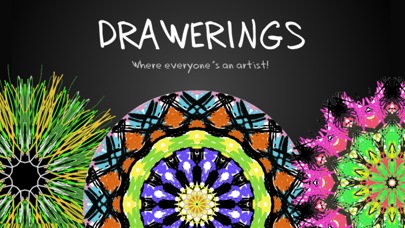 How to cancel & delete Drawerings - Mandala Kaleidoscope Drawings! from iphone & ipad 1