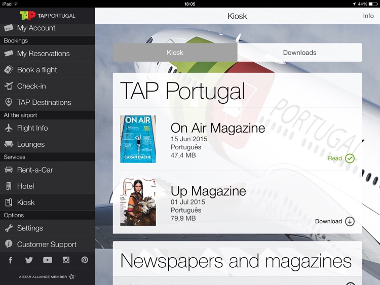 TAP Portugal for iPad screenshot-3