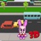 Cross Road City Fun 3D, Controls a character cross road get to the finish line