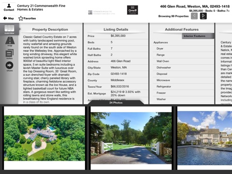 Commonwealth Real Estate FHE for iPad screenshot 4