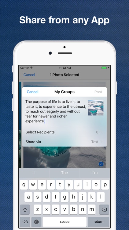 My Groups - Contact Manager, Group Text & Mail screenshot-4