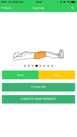 Game screenshot How to lose belly fat & get six packs body? - 5 minutes abs workout apk