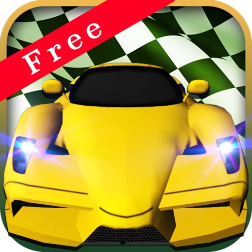 Speed Car 3D Free Icon