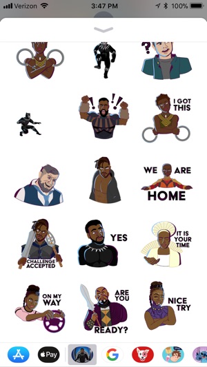 Marvel Stickers: Black Panther(圖2)-速報App