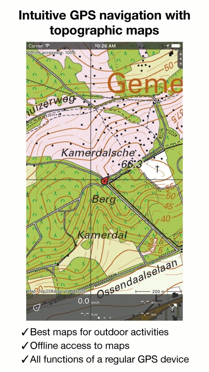 Topo GPS Netherlands