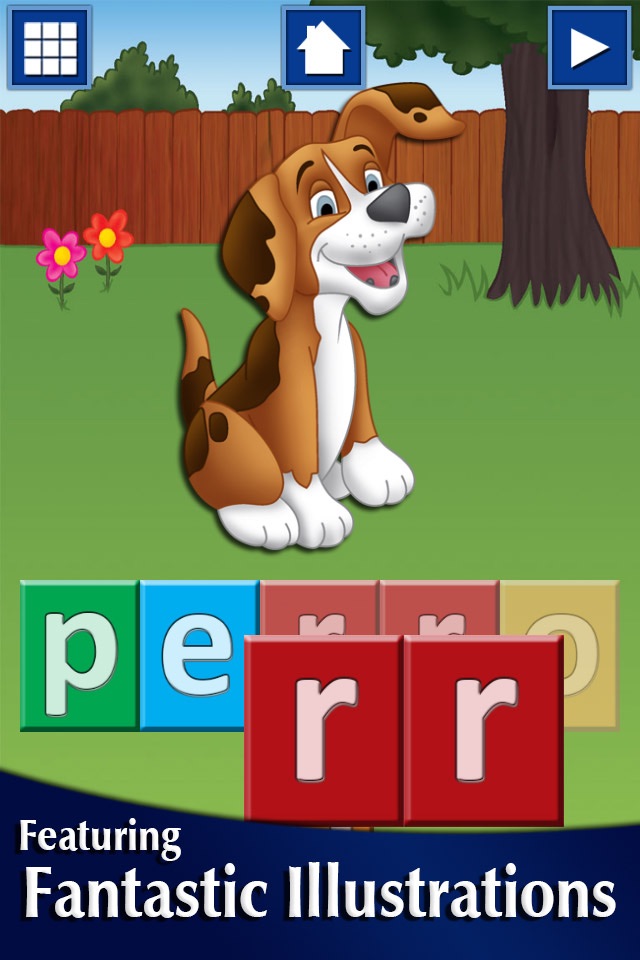 Spanish First Words with Phonics Pro screenshot 2