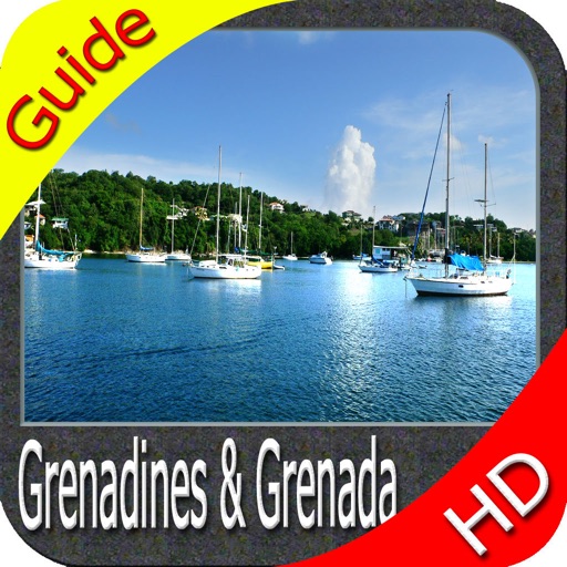 Grenadines & Grenada HD - GPS Map Navigator