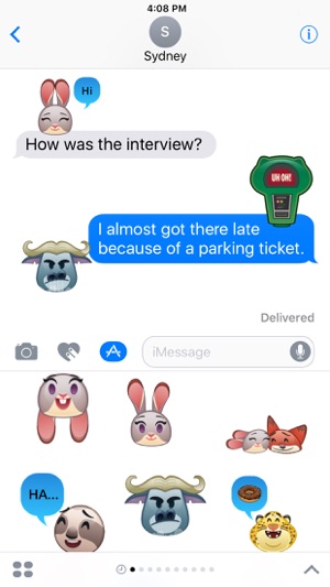 Disney Stickers: Zootopia