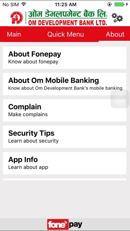 Om Mobile Banking