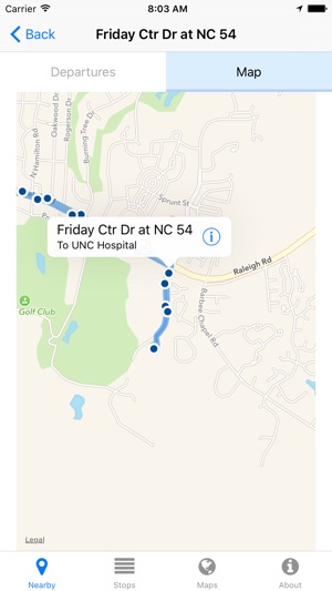 Chapel Hill Transit Now - Real-time Tran