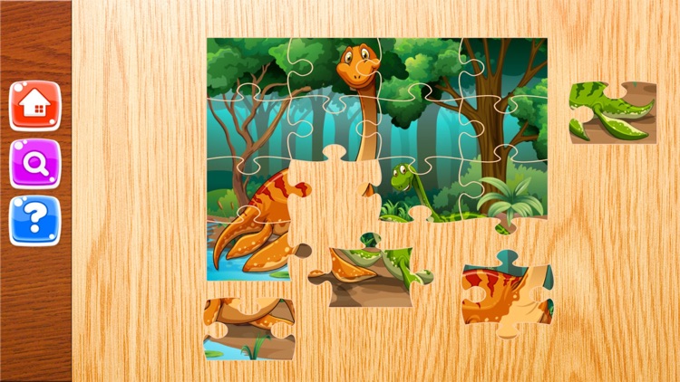 Dinosaur Jigsaw Puzzle - Magic Board Fun for Kids screenshot-4