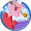 Sponge Kids Pig Pet Jigsaw Puzzle Game Editor