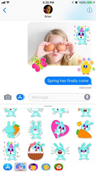 Spring Love Stickers screenshot 2