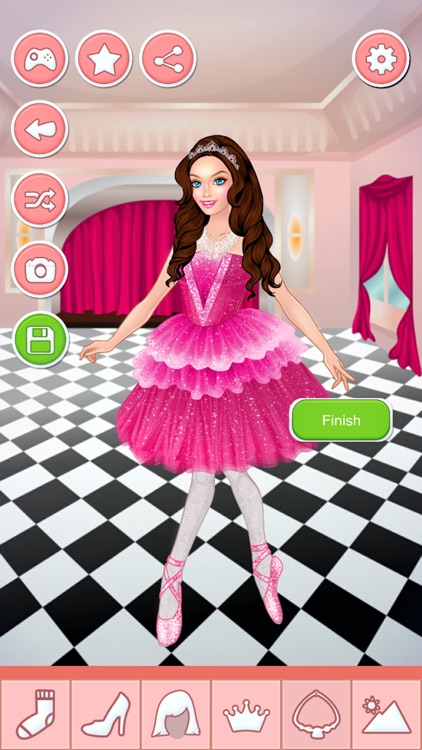 Ballerina Dress up - Ballet Fashion And Makeover