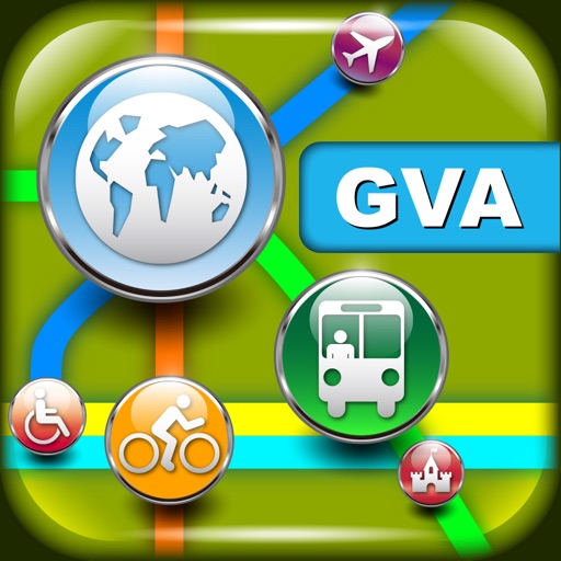 Geneva Maps - Download Bus Maps, City Maps and Tourist Guides. iOS App