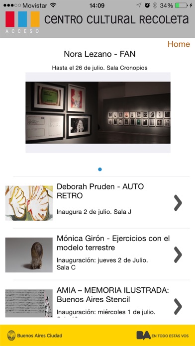 How to cancel & delete Centro Cultural Recoleta from iphone & ipad 3