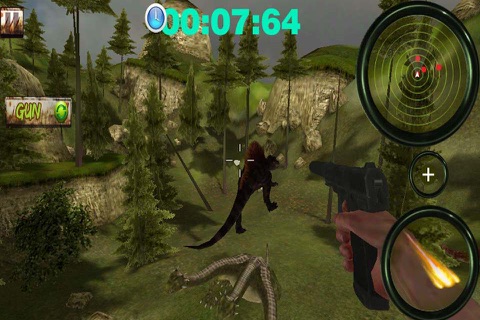 Dino War 21th Century Sniper screenshot 3